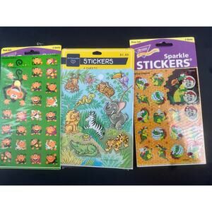 (3) VTG Ambassador and others stickers Animal Monkey Lion Tiger dragon
